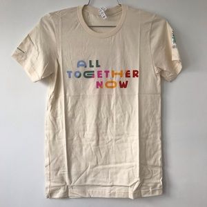 Pride “All Together Now” cotton tee size S
